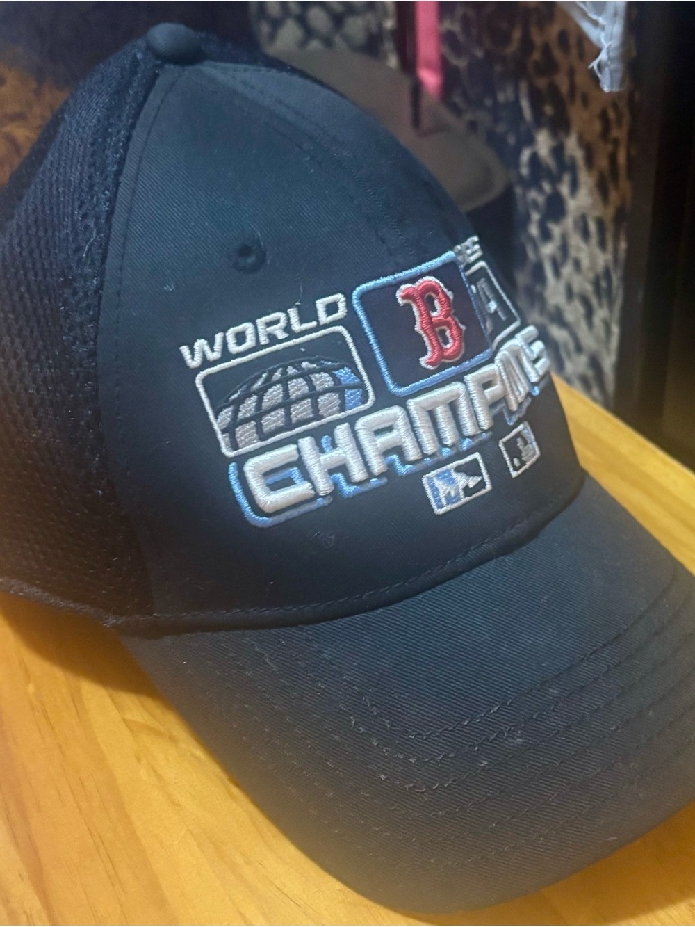 Boston Red Sox World Champions dark navy Baseball Cap